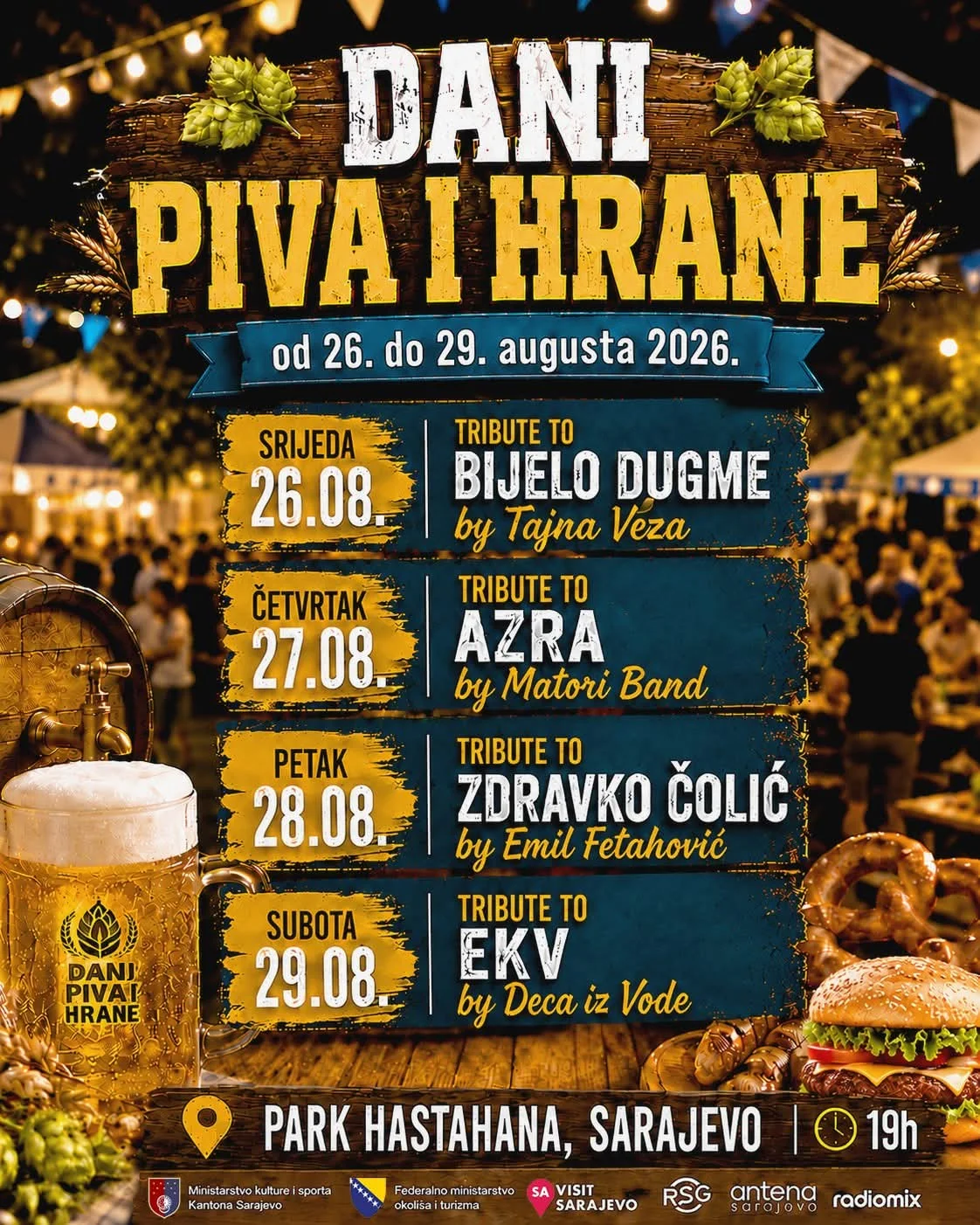 Dani Piva i Hrane Sarajevo 2026: Food, Beer & Visitor Guide