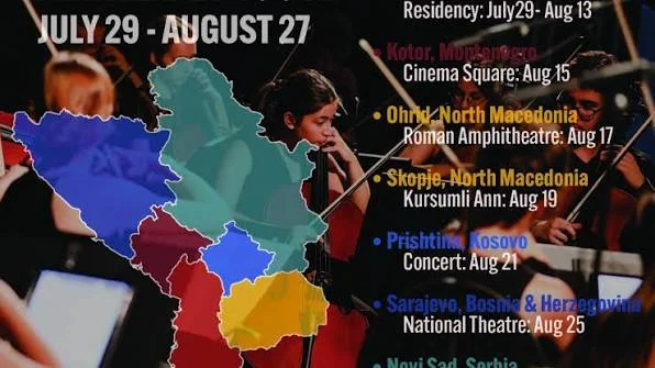 Western Balkans Youth Orchestra in Sarajevo 2026